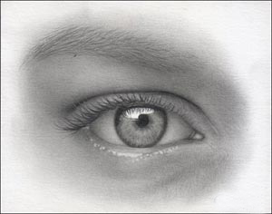 pencil eye tutorial pencil eye free art lesson