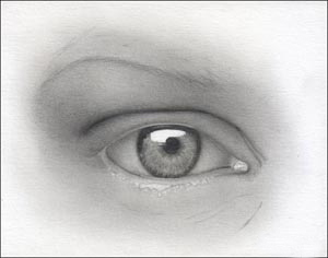 drawing realistic eyes